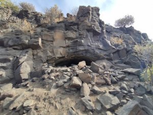 La excavación arqueológica en una cueva de El Carrizal de Tejeda arroja luz sobre las prácticas funerarias aborígenes