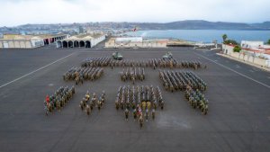 Acto de despedida de la Brigada “Canarias” XVI, ante su despliegue de la Misión en el Líbano