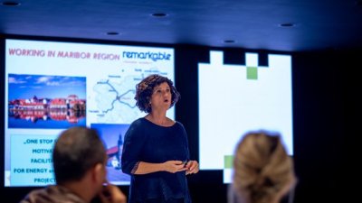 Gran Canaria comparte experiencias energ&eacute;ticas con la Vicepresidenta de FEDARENE