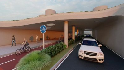 Obras P&uacute;blicas licita la construcci&oacute;n de un nuevo paso inferior bajo la LZ-2 en Playa Honda por 3,2 millones