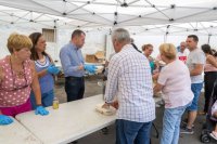 G&aacute;ldar: Las actividades infantiles y el almuerzo popular hacen las delicias de toda la familia en la Festividad de Santa Ana