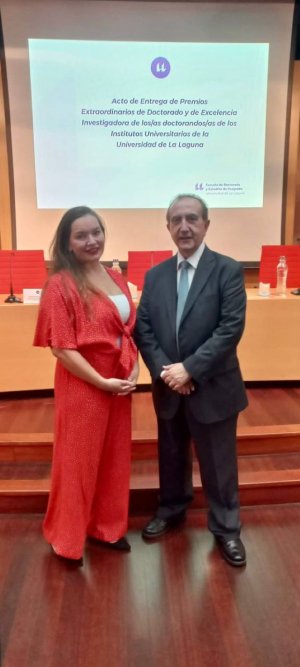 Premio a la Tesis Doctoral de la Doctora Guadalupe Sauchelli-Faas (Universidad de La Laguna)