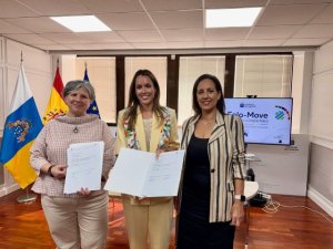 El Ejecutivo y el CIFP Felo Monz&oacute;n formalizan una carta de adhesi&oacute;n al proyecto Felo-Move para fomentar la movilidad compartida sostenible