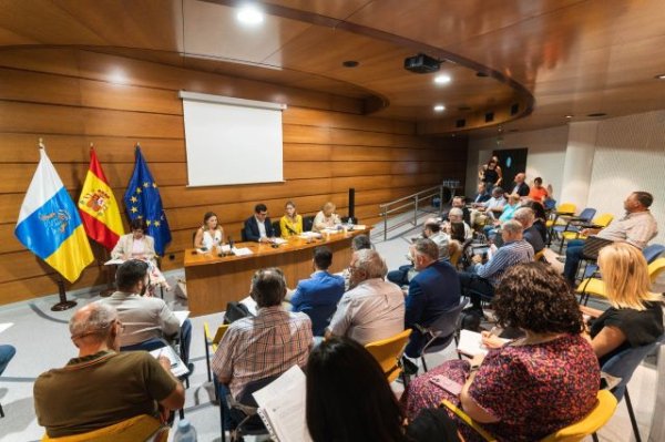 La Mesa del Transporte Terrestre insta al Estado a asumir el coste íntegro de la gratuidad de las guaguas