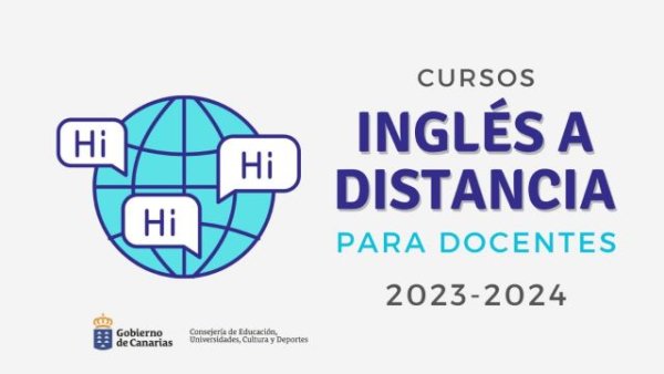 Educación convoca itinerarios formativos y cursos de preparación de certificación de Inglés para docentes