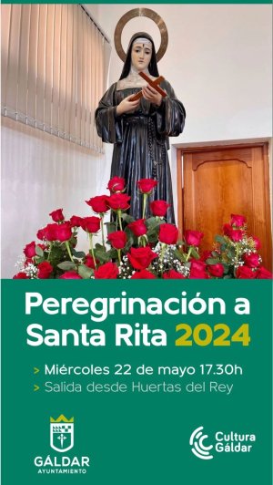 Gáldar peregrina a Anzofé este miércoles con motivo de la festividad de Santa Rita