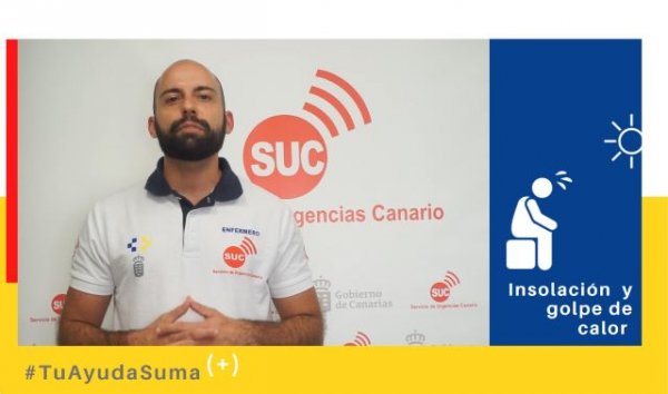 El SUC recuerda la importancia de actuar ante los primeros síntomas de una insolación