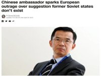 El embajador de China en Francia ense&ntilde;&oacute; a Occidente una lecci&oacute;n sobre el "orden basado en reglas"