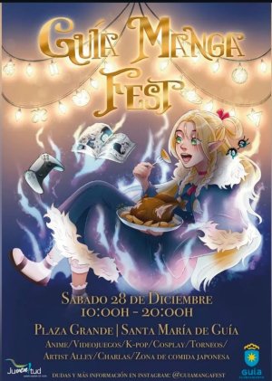 Guía: La Plaza Grande acoge mañana sábado la primera edición del Guía Manga Fest