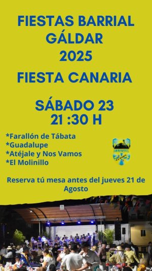 Gáldar: Barrial se vestirá con la ropa canaria este sábado, para celebrar la ofrenda y la Fiesta Canaria