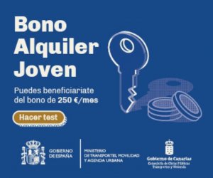 El Bono Alquiler Joven de Canarias ya llega a más de 1500 personas