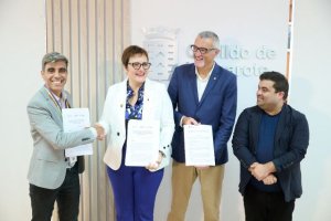 Candelaria Delgado se compromete en Lanzarote a seguir promocionando la diversidad