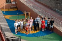 G&aacute;ldar renueva el parque infantil de La Furnia
