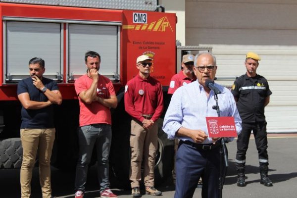 La Gomera activa un operativo de 200 efectivos para la campaña de extinción de incendios (Vídeo)