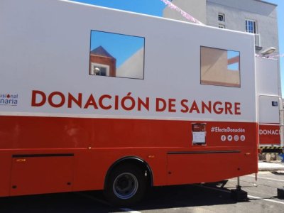 El ICHH traslada una unidad móvil de donación hasta Los Realejos