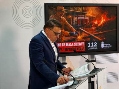 El Gobierno de Canarias lanza una campa&ntilde;a para prevenir incendios forestales causados por imprudencias