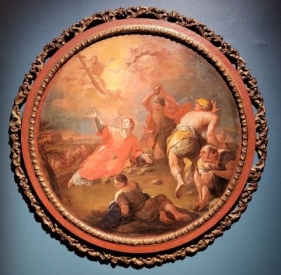 La obra &lsquo;Martirio de San Esteban&rsquo; de Juan de Miranda protagoniza el ciclo &lsquo;Miradas a la colecci&oacute;n&rsquo; de la Casa de Col&oacute;n