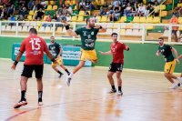 El Km13 Balonmano G&aacute;ldar visita la cancha del Calvo Xiria
