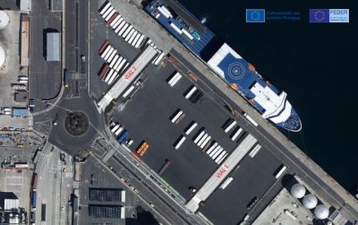 La Autoridad Portuaria de Las Palmas trabaja en la urbanización de la explanada de Cambulloneros Sur Fase II