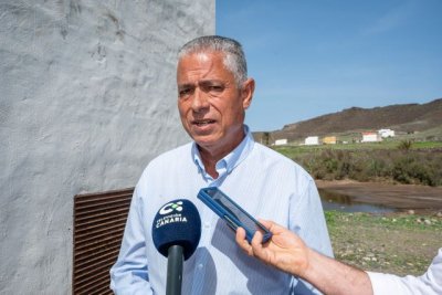 Tom&aacute;s P&eacute;rez arranca el compromiso de la Consejer&iacute;a de Agricultura del Gobierno de Canarias para visitar La Aldea