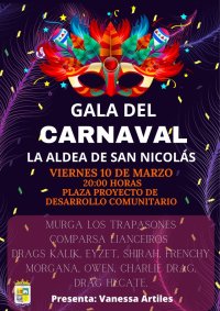 La Aldea: Todo listo para celebrar este s&aacute;bado la gran Cabalgata del Carnaval de El Olimpo