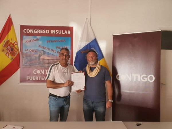 Fuerteventura: CONTIGO Antigua cambia de presidente local