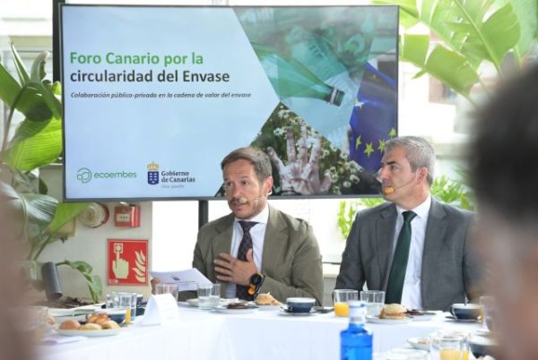 Gobierno de Canarias y Ecoembes re&uacute;nen al sector empresarial para impulsar la circularidad del envase en las islas