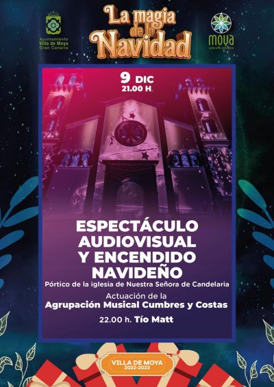 Villa de Moya: Viernes 9 de diciembre, nueva fecha para el encendido navide&ntilde;o