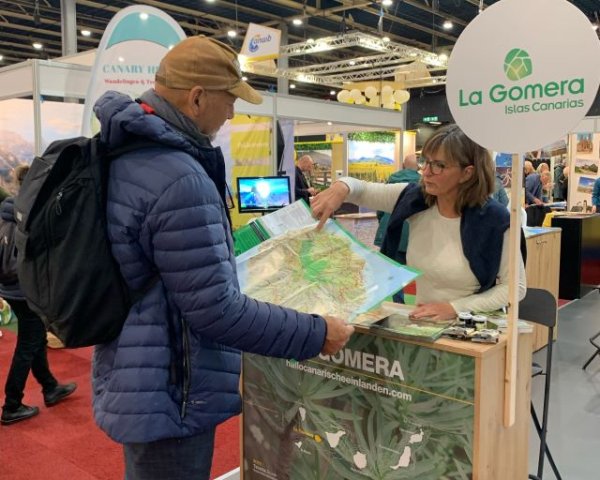 Turismo de La Gomera asiste a la feria ‘Fiets en Wandelbeurs’ en Países Bajos