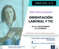 Mancomunidad: Taller online gratuito ' Orientaci&oacute;n Laboral y TIC'