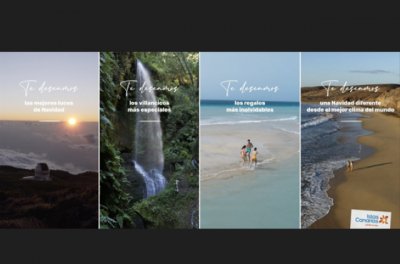 Turismo de Canarias &lsquo;regala&rsquo; a seis millones de europeos el buen clima de las islas para Navidad, A&ntilde;o Nuevo y Reyes