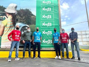 Balonmano G&aacute;ldar: Km13 da la bienvenida a Emiliano Villaverde y Lucas Mendes