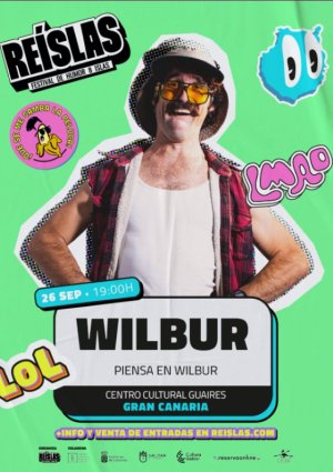 G&aacute;ldar: Wilbur llega al Centro Cultural Guaires con su espect&aacute;culo de humor y acrobacias &lsquo;Piensa en Wilbur&rsquo; el 26 de septiembre
