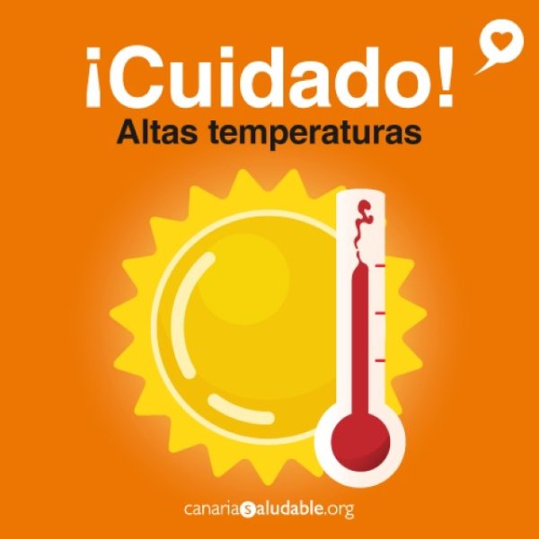 Aviso naranja de riesgo del Plan de Prevención de los Efectos del Exceso de Temperaturas en la Salud