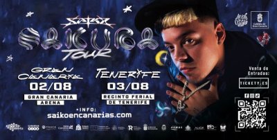 &Uacute;ltimas entradas para ver a Saiko en Gran Canaria y Tenerife