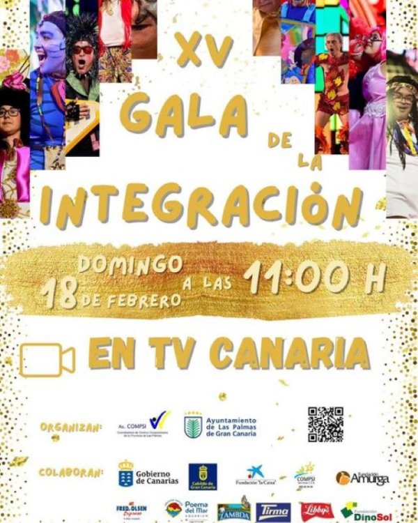 Valleseco: &#039;XV Gala de la Integración&#039; este domingo, 18-02-24, a las 11 de la mañana