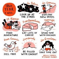 Turismo de Canarias invita a sus seguidores a afrontar el a&ntilde;o nuevo compartiendo su lista de prop&oacute;sitos