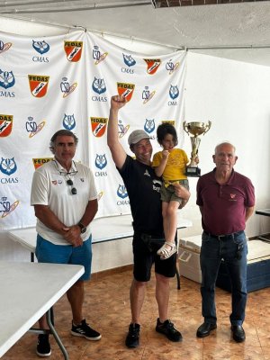 Valleseco: Jaime Heras L&oacute;pez, campe&oacute;n de Canarias de pesca submarina individual