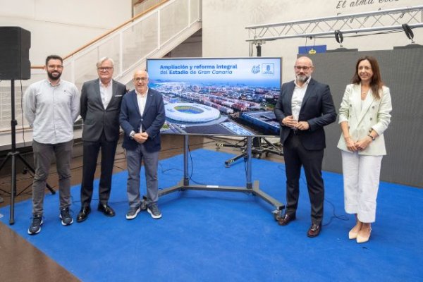 El Cabildo de Gran Canaria publica la licitación del concurso del proyecto y la dirección de obra de la ampliación y reforma integral del Estadio de Gran Canaria