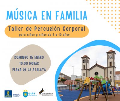 Gu&iacute;a: Taller de Percusi&oacute;n Corporal para ni&ntilde;os este domingo en la Plaza de La Atalaya