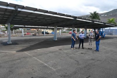 G&aacute;ldar: La instalaci&oacute;n de marquesinas fotovoltaicas en la Ciudad Deportiva est&aacute; a punto de ser una realidad