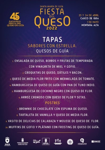 El casco de Guía acoge este domingo la primera edición de la Fiesta del Queso abierta a todos después de dos años