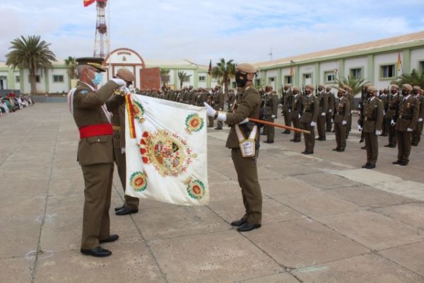 Los Regimientos de Infantería de la Brigada Canarias XVI honraron a La Inmaculada Concepción
