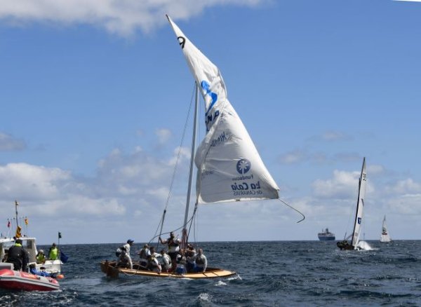 Vela Latina Canaria: Accidentada segunda jornada del Campeonato Aguas de Teror