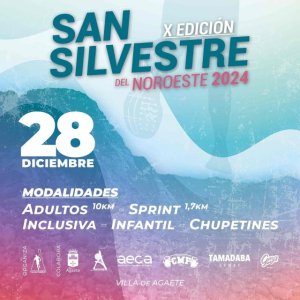 Agaete celebra la X edición de la San Silvestre con unas ‘campanadas’ solidarias y festivas