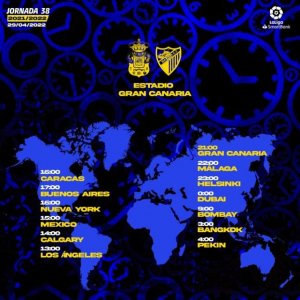 Radio Faro del Noroeste retransmite hoy viernes, a las 21.00 horas: UD Las Palmas - Málaga CF