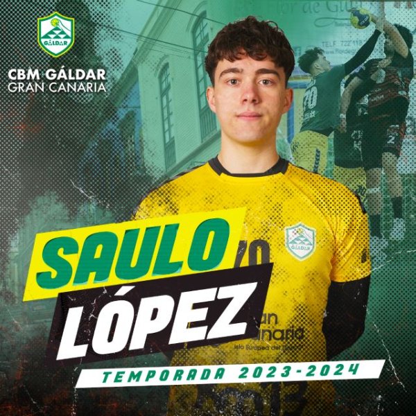 Saulo López volverá a ser uno de los pilares defensivos del Balonmano Gáldar