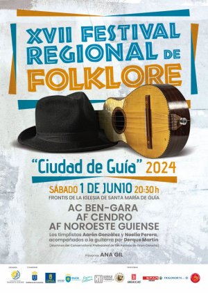 Guía: El XVII Festival Regional de Folklore &#039;Ciudad de Guía&#039; se celebra este sábado en el frontis de la Iglesia