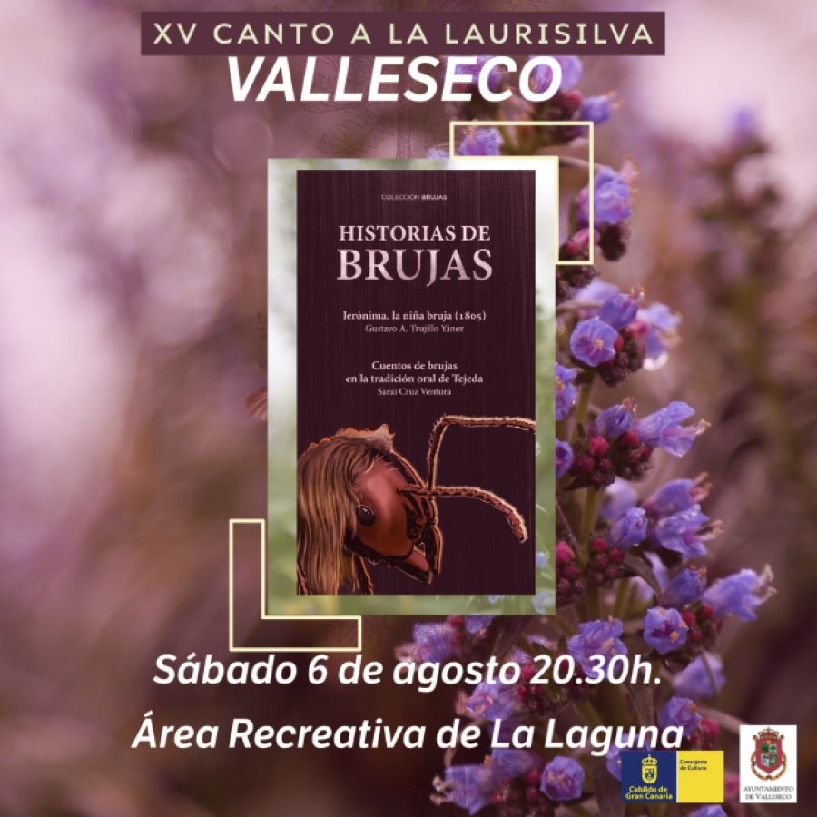 El Canto a La Laurisilva realiza la presentación y ruta dramatizada del  libro “Historias de brujas: