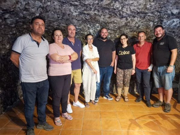 Artenara: Reuni&oacute;n de EDARTE con los Concejales del Ayuntamiento